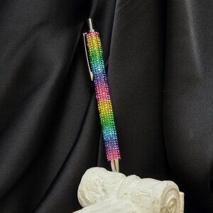 💖WOW! Lux Rainbow  Pave Crystal Pen